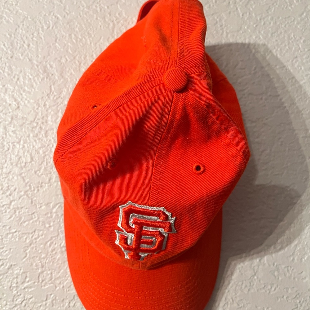 Orange SF Logo Cap